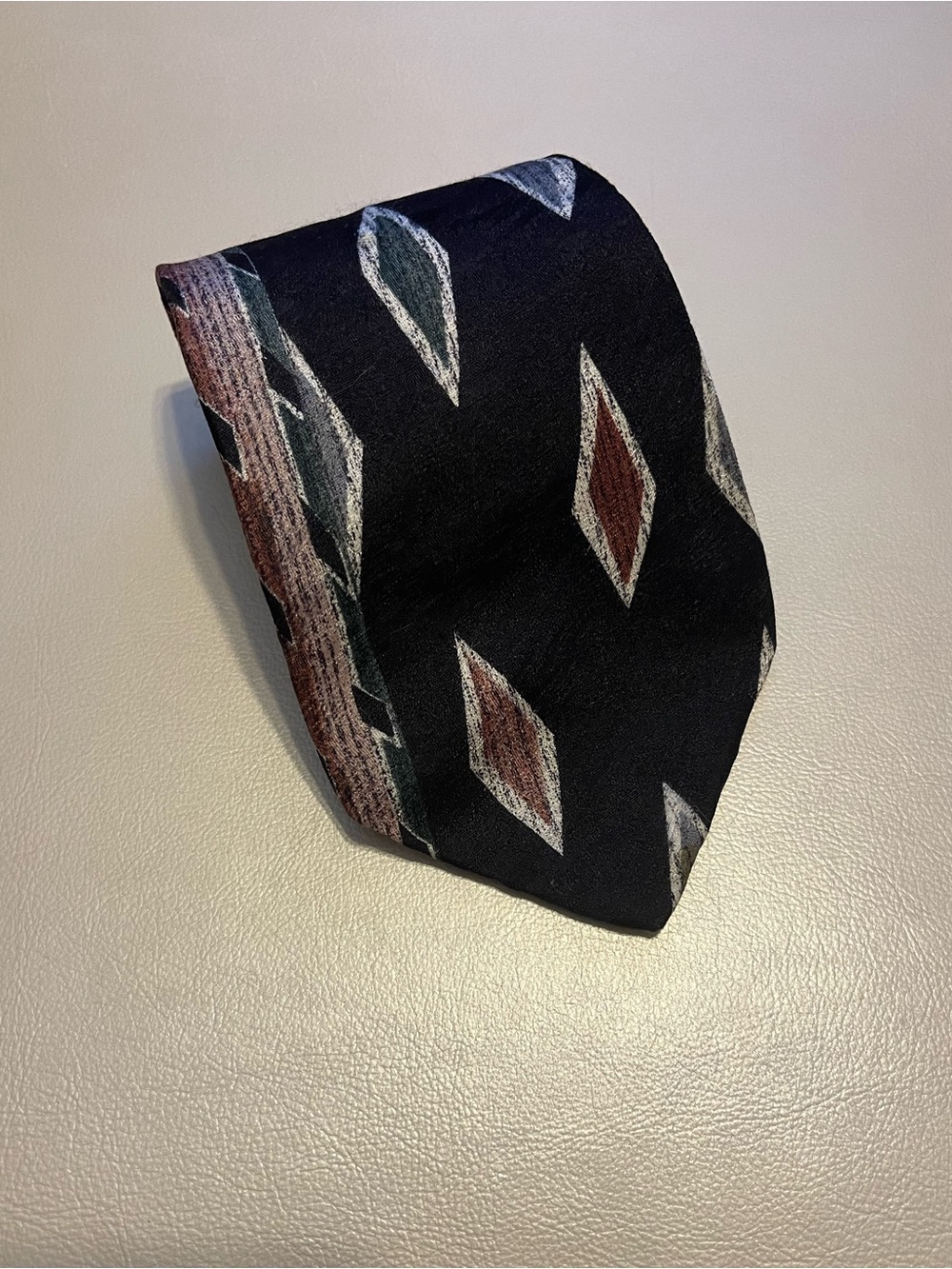 Vintage Bugatti Italian Silk Tie